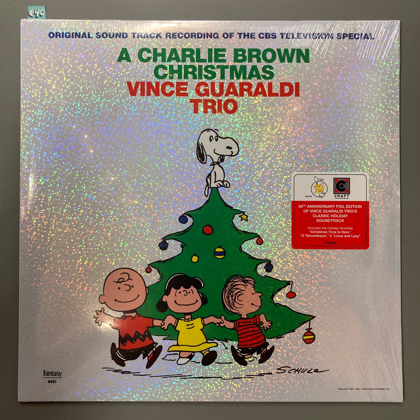 A Charlie Brown Christmas, 60th Anniversary (Vinyl)