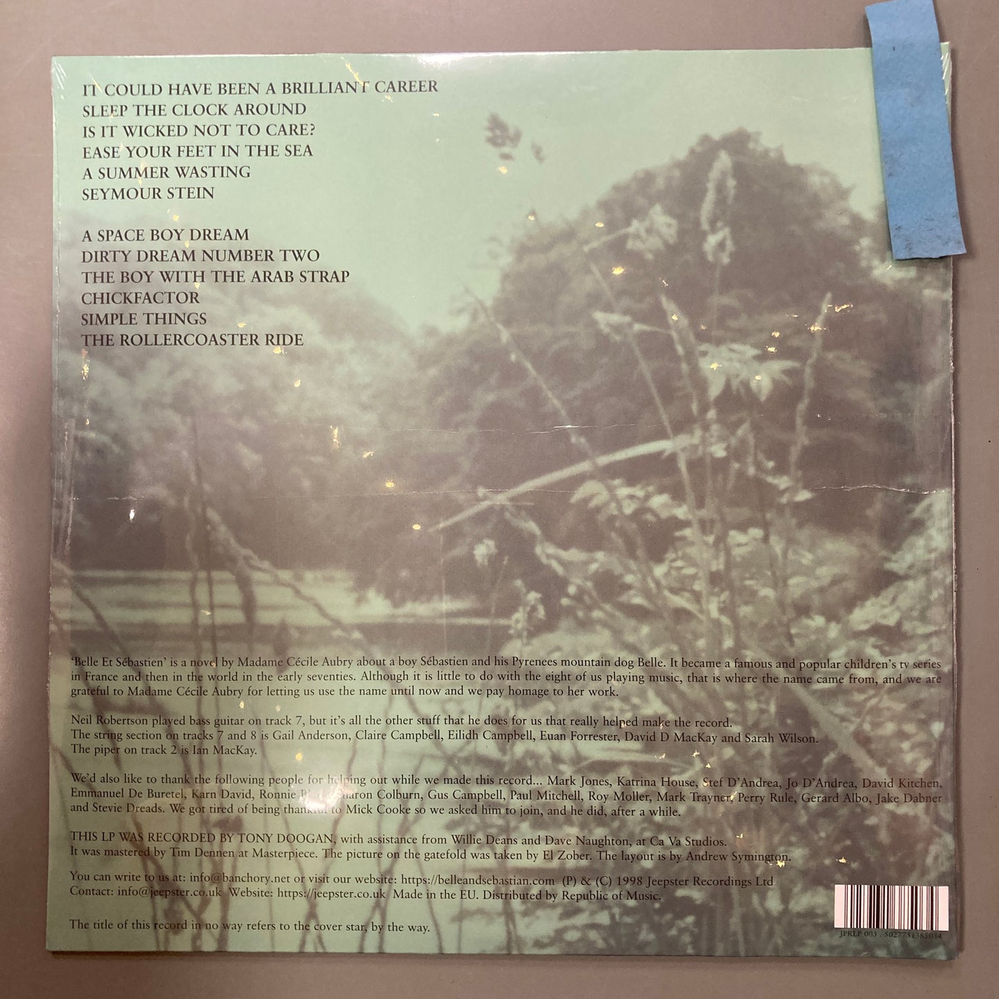 The Boy with the Arab Strap (Vinyl)