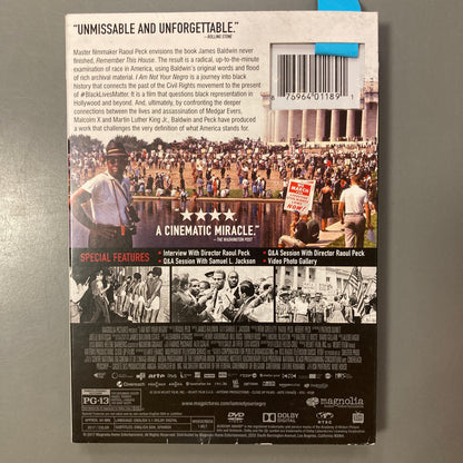 I Am Not Your Negro (Region 1 DVD)