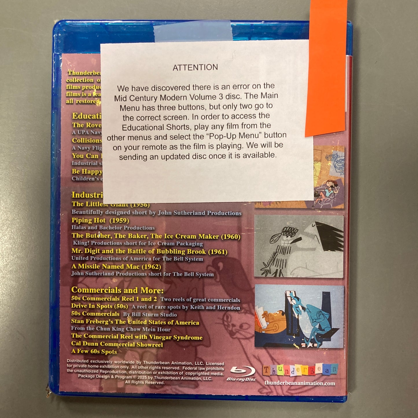 Mid-Century Modern Animation, Volume 3 (Blu-ray)