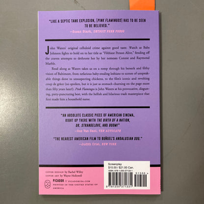 Pink Flamingos, A Screenplay