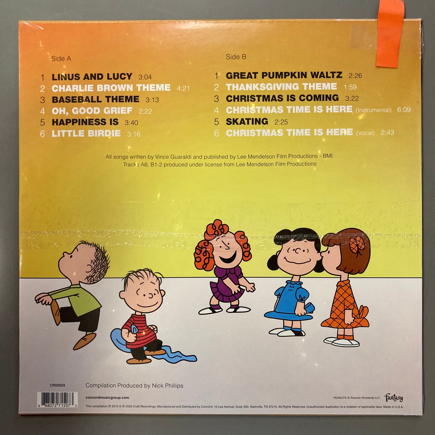 Peanuts Greatest Hits (Vinyl)