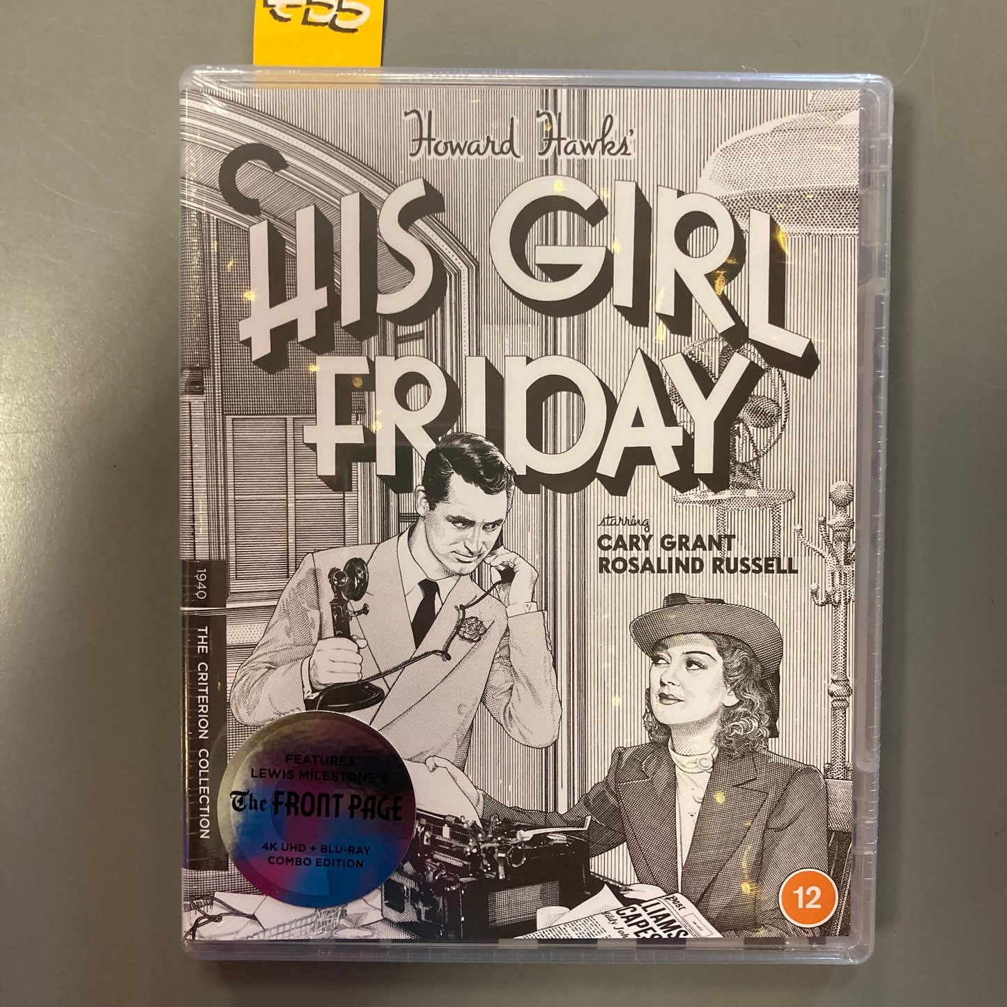 His Girl Friday (4k + Blu-ray)