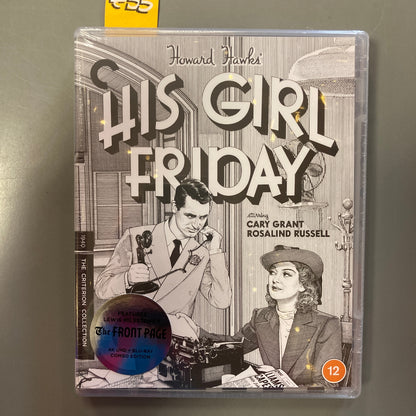 His Girl Friday (4k + Blu-ray)
