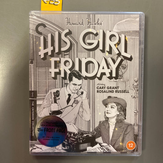 His Girl Friday (4k + Blu-ray)