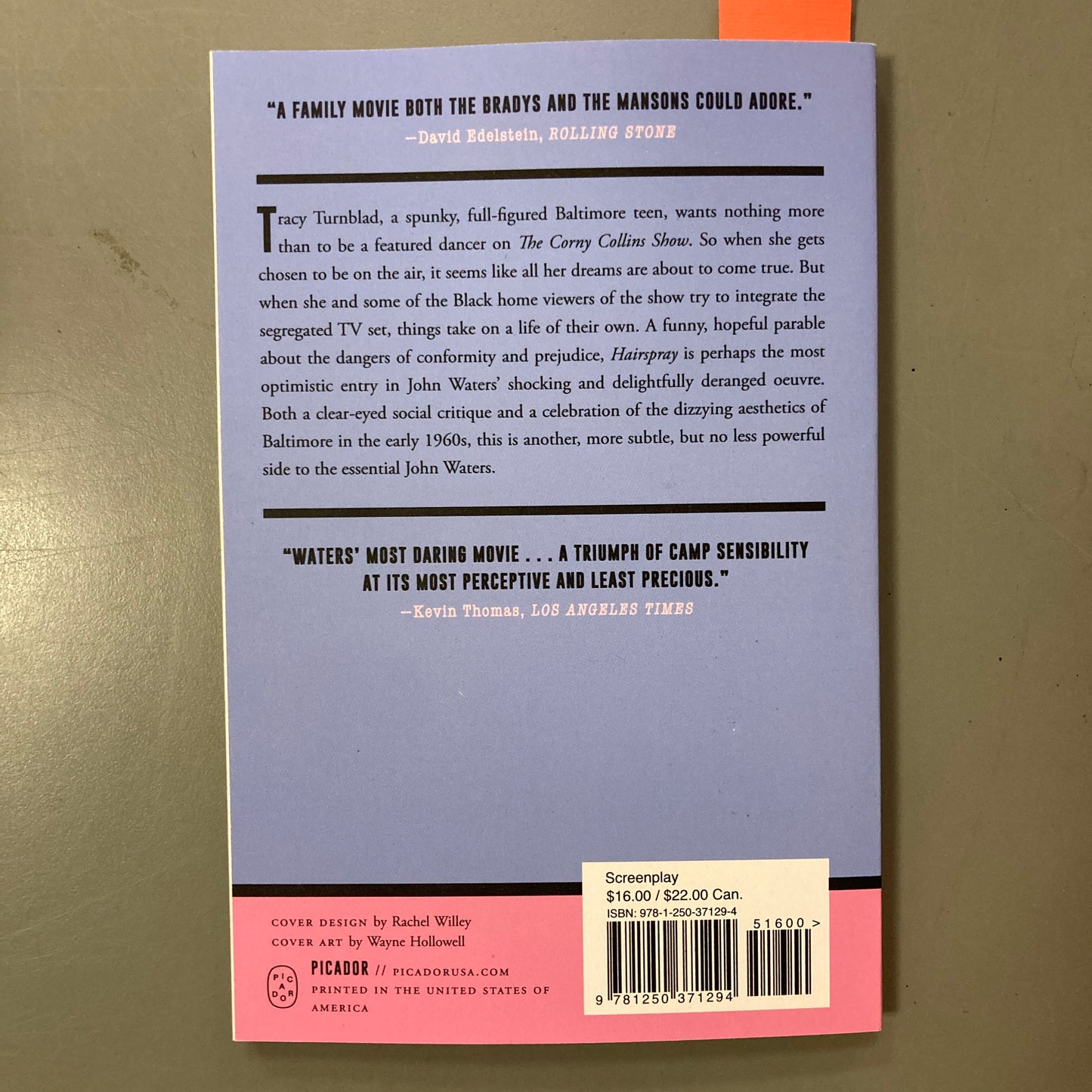 Hairspray, A Screenplay