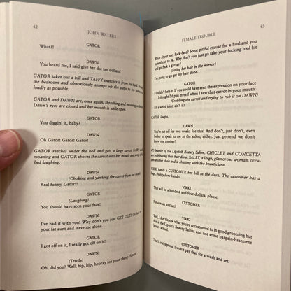 Female Trouble, A Screenplay