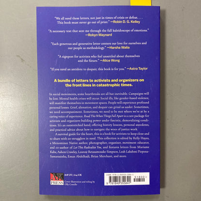 Read This When Things Fall Apart: Letters to Activists in Crisis