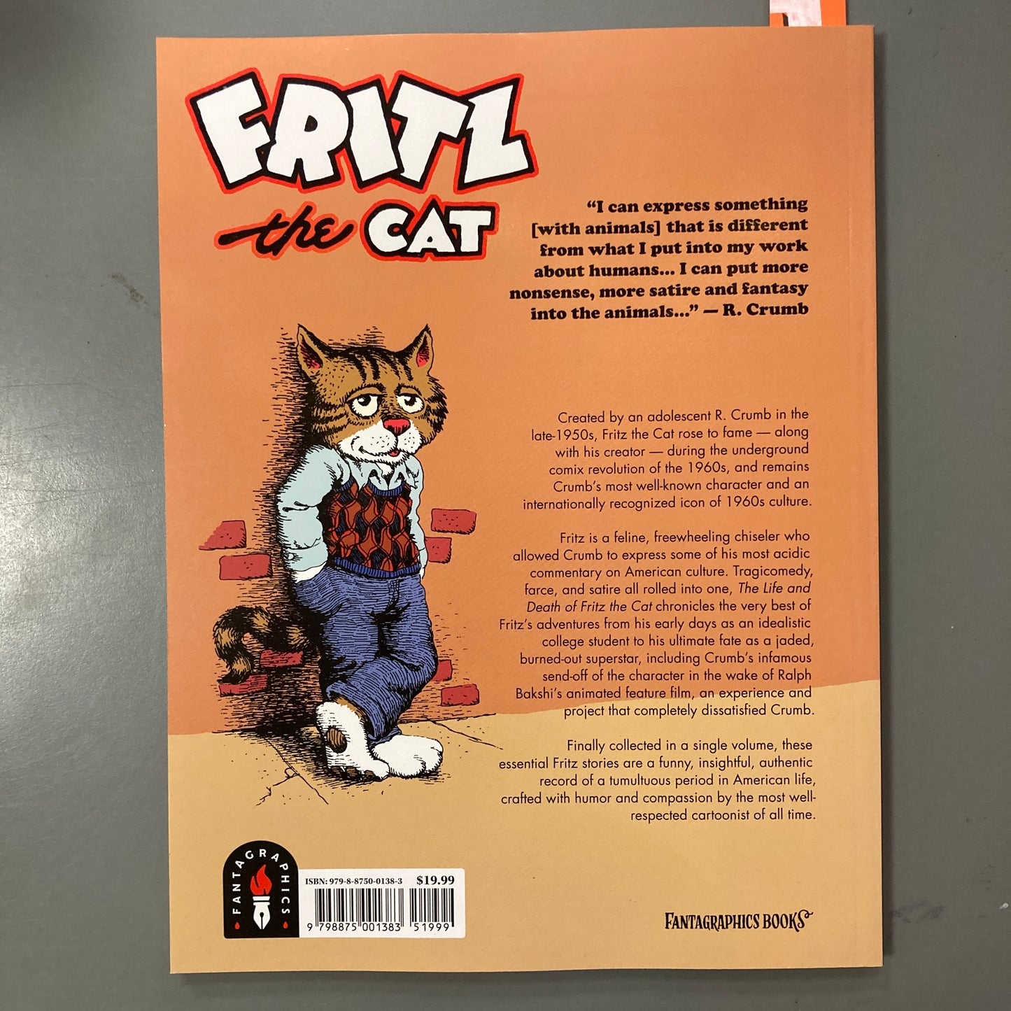 The Life and Death of Fritz the Cat