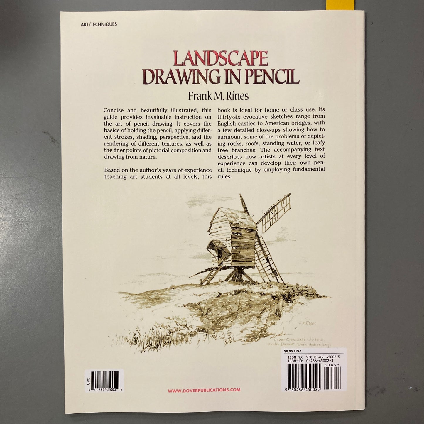 Landscape Drawing in Pencil