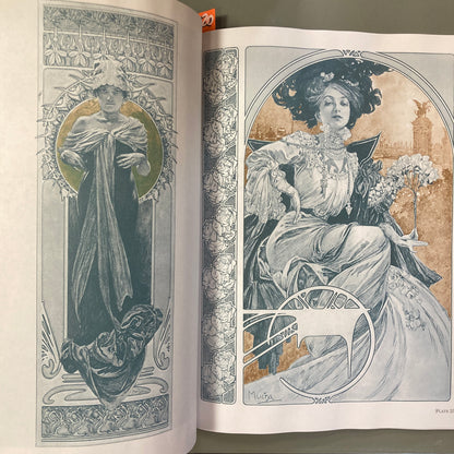 The Art Nouveau Style Book of Alphonse Mucha