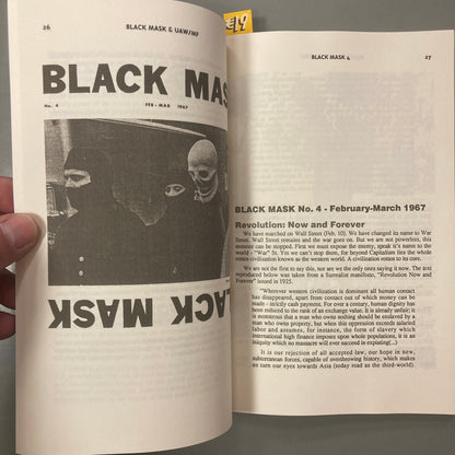 Black Mask & Up Against the Wall Motherfucker