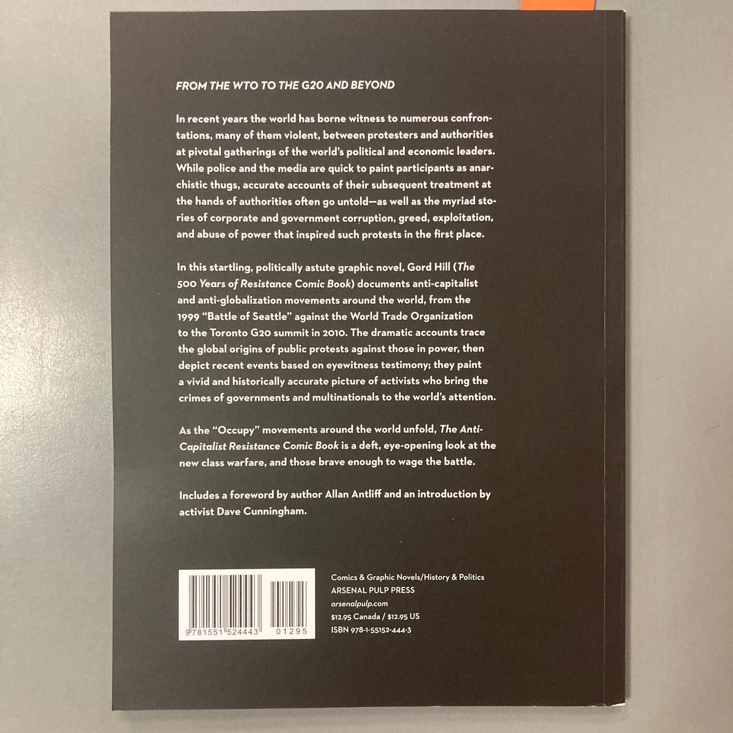 The Anti-Capitalist Resistance Comic Book: From the WTO to the G20