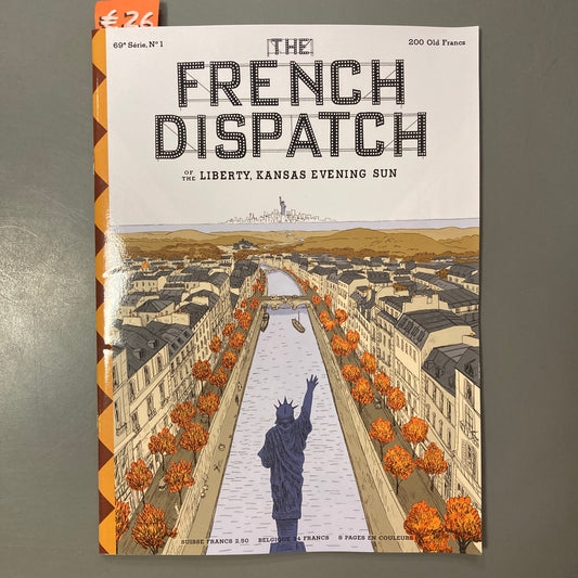 The French Dispatch Covers