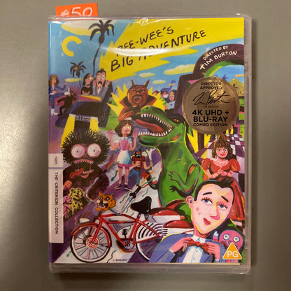 Pee-Wee's Big Adventure (Blu-ray + 4k)