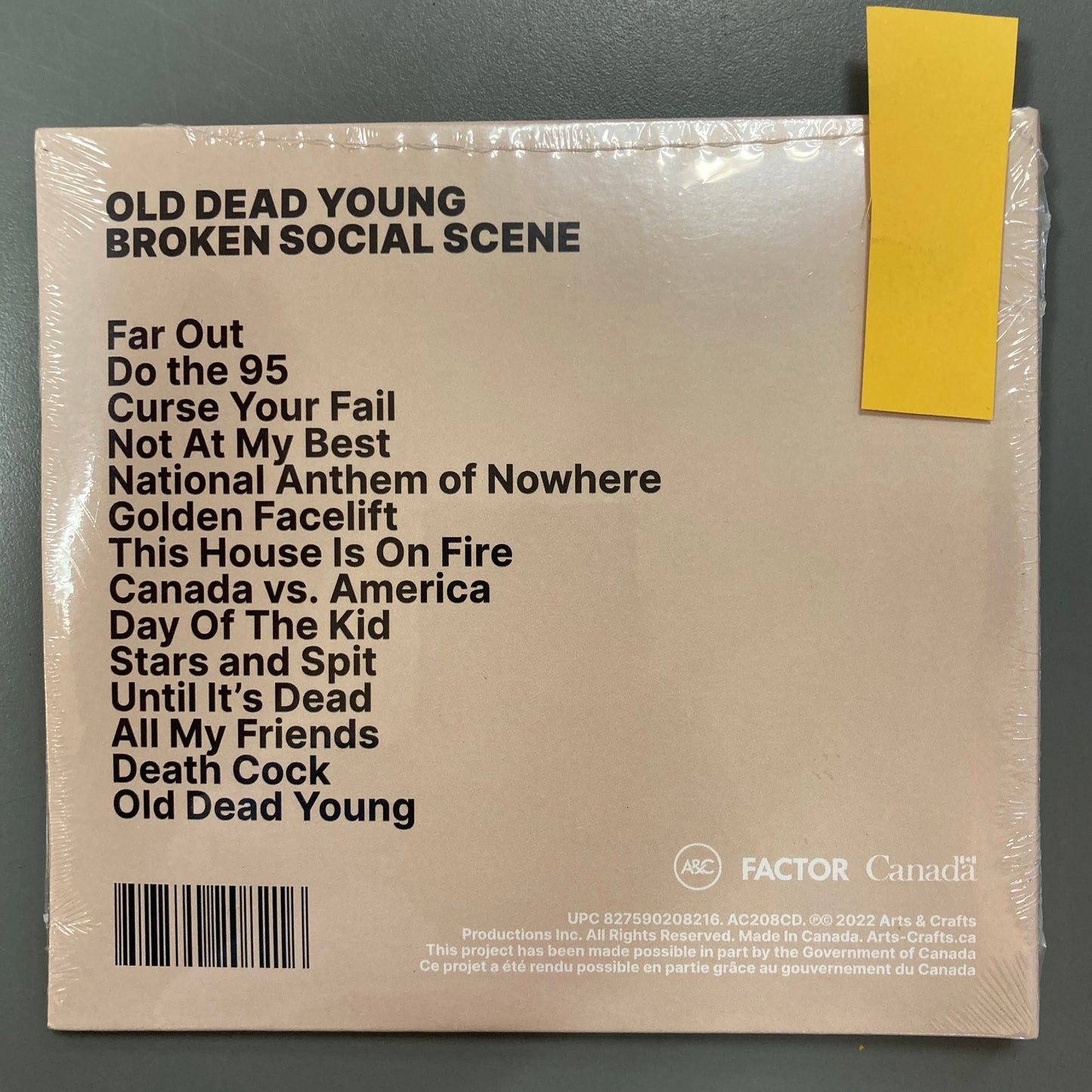 Old Dead Young (Audio CD)