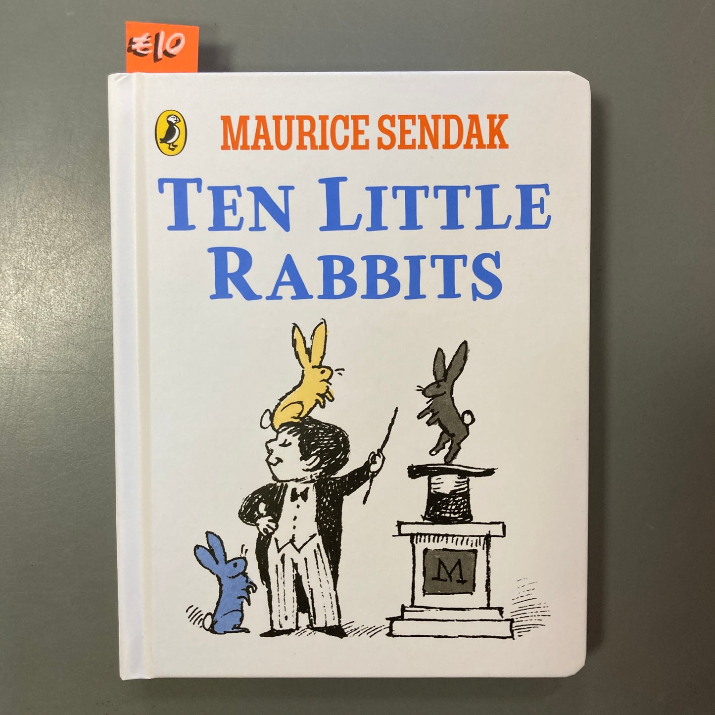 Ten Little Rabbits (Board Book)