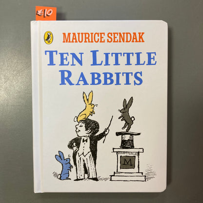 Ten Little Rabbits (Board Book)