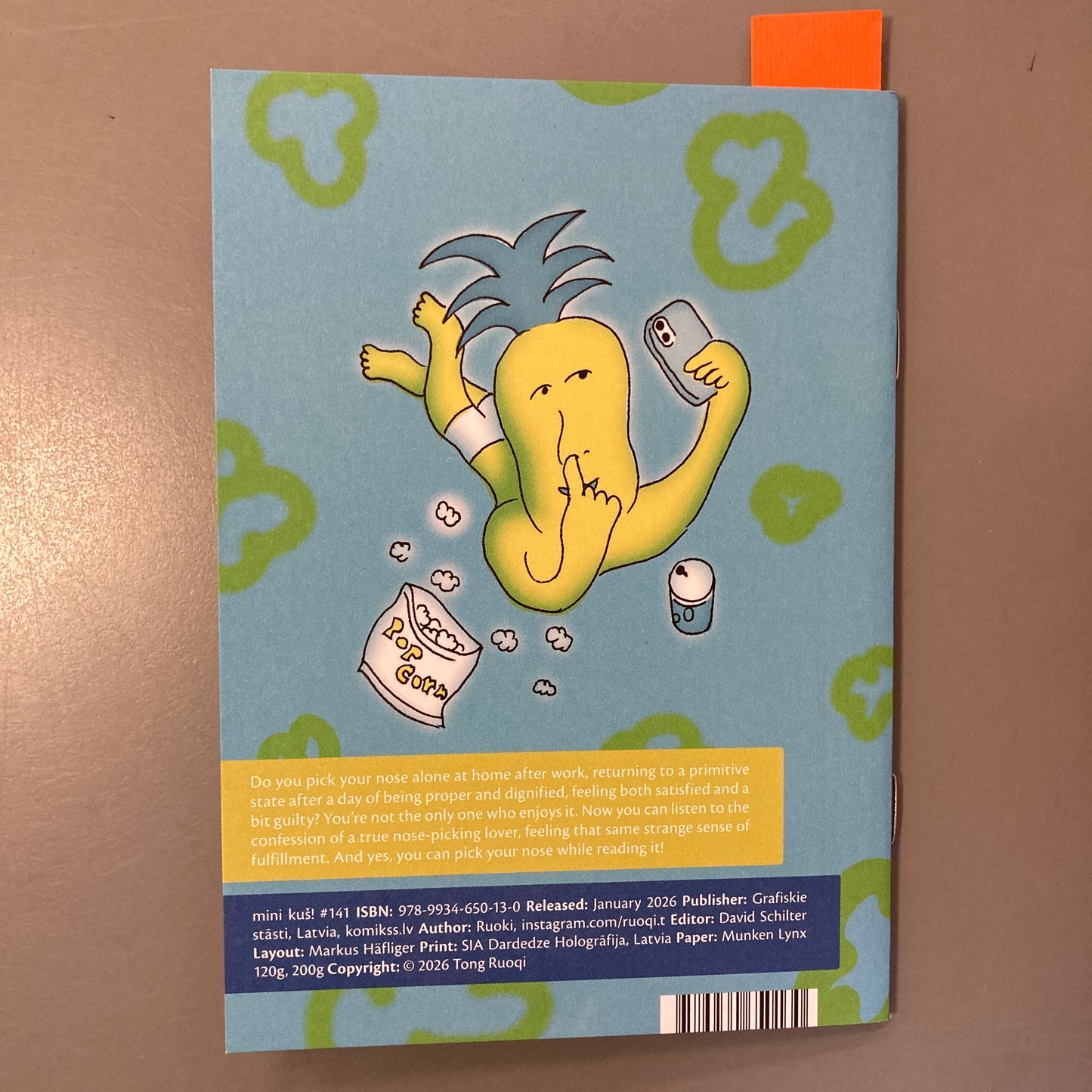 Confessions of a Nose-Picking Lover, mini kuš! # 141