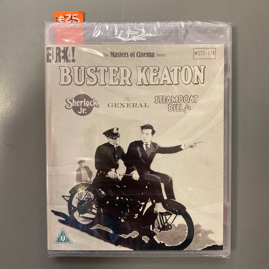 Sherlock Jr. / The General / Steamboat Bill Jr. (3x Blu-ray)