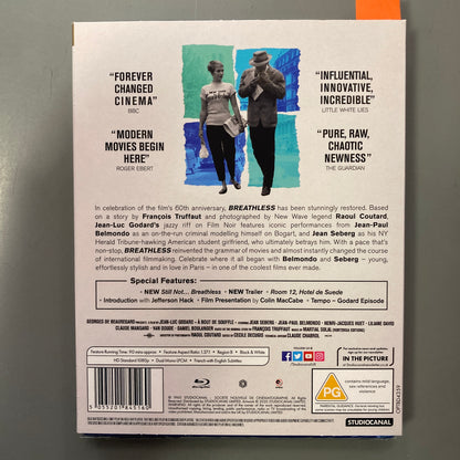 À Bout de Souffle / Breathless (Blu-ray)