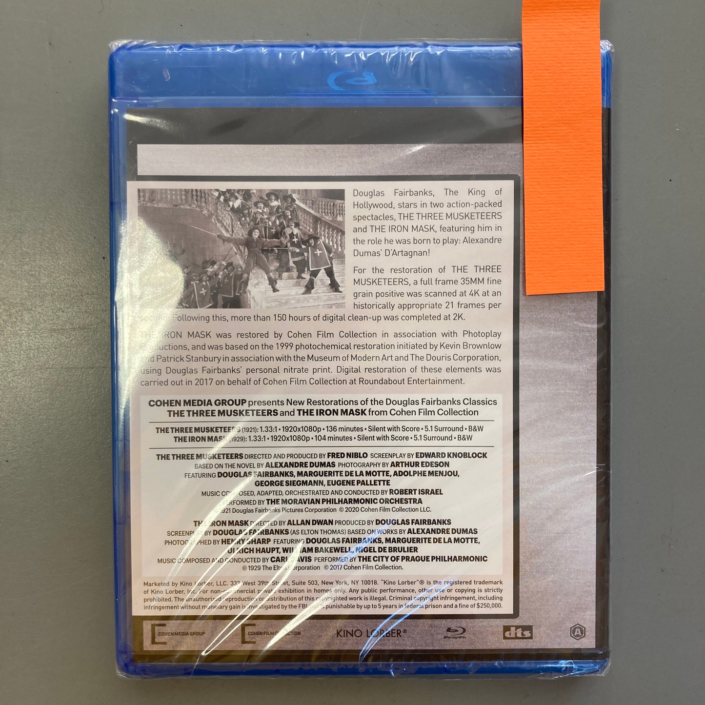 The Three Musketeers / The Iron Mask (Blu-ray)