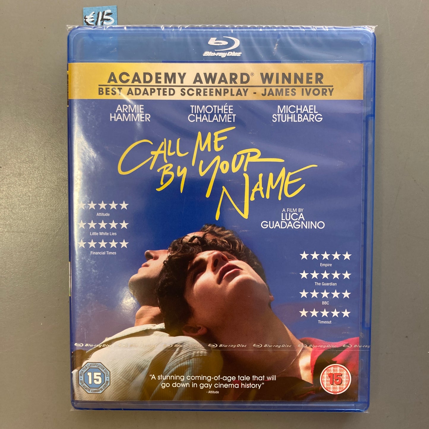 Call Me By Your Name (Blu-ray)