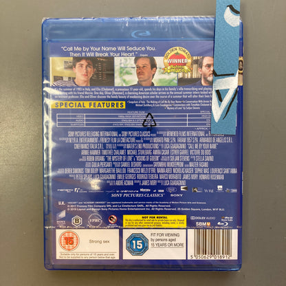 Call Me By Your Name (Blu-ray)