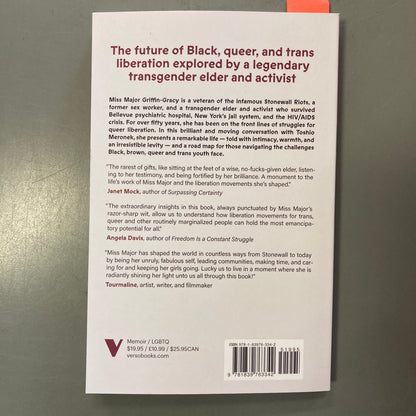 Miss Major Speaks: Conversations with a Black Trans Revolutionary