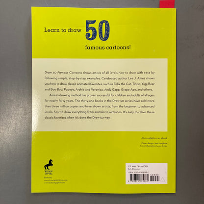 Draw 50 Famous Cartoons