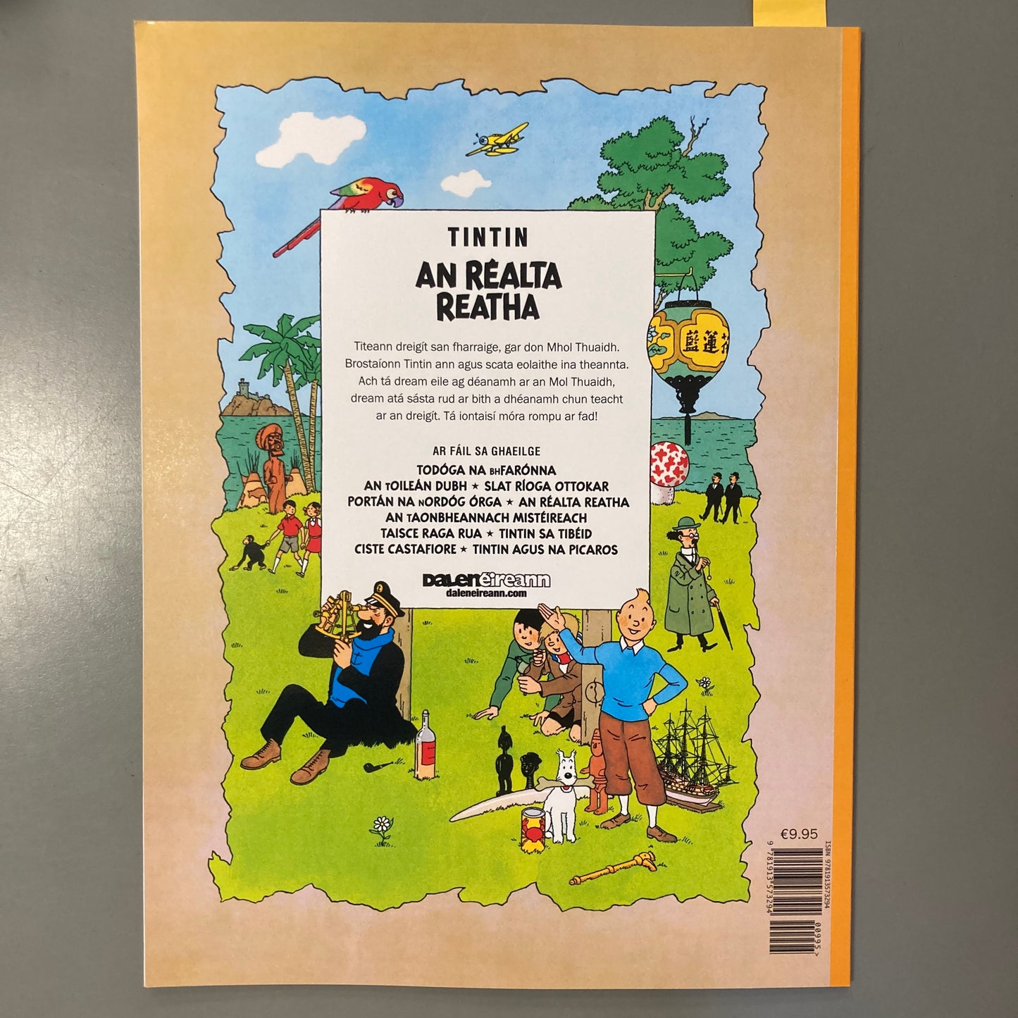 Eachtraí Tintin: An Réalta Reatha