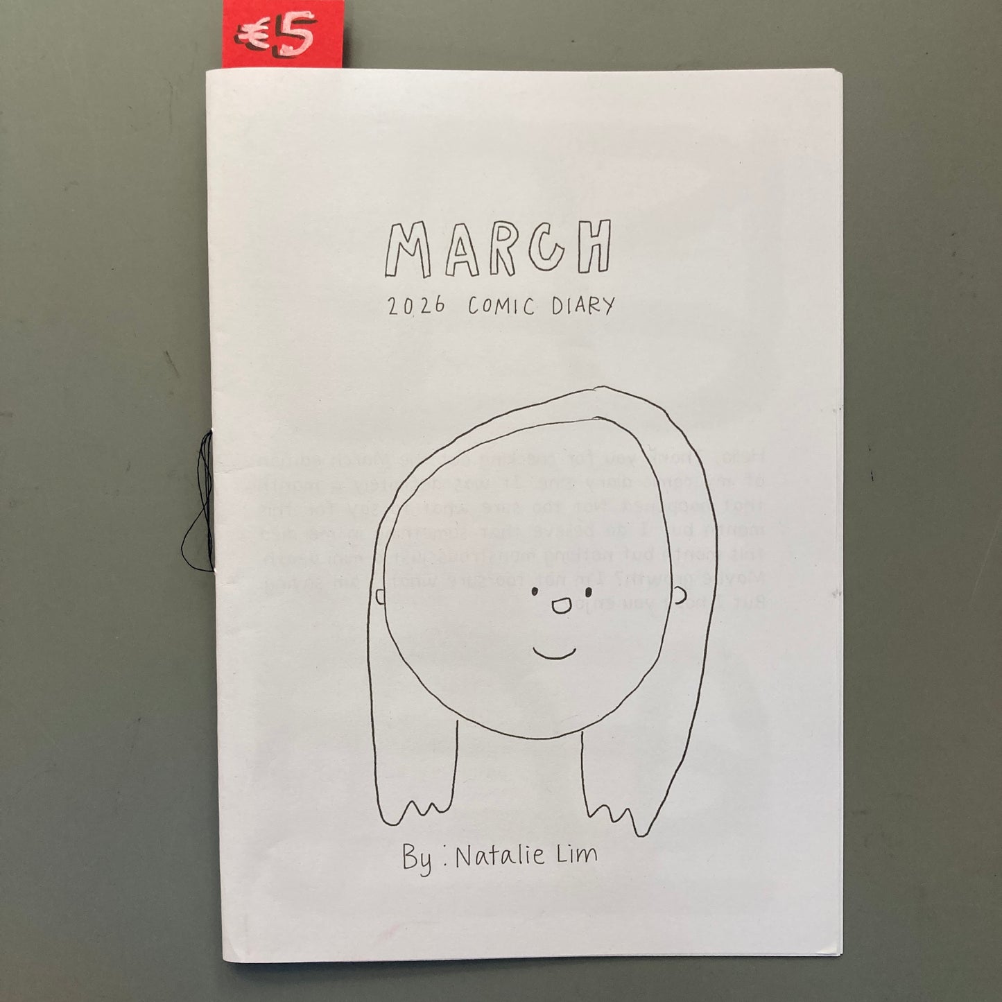 March 2026 Diary Comic