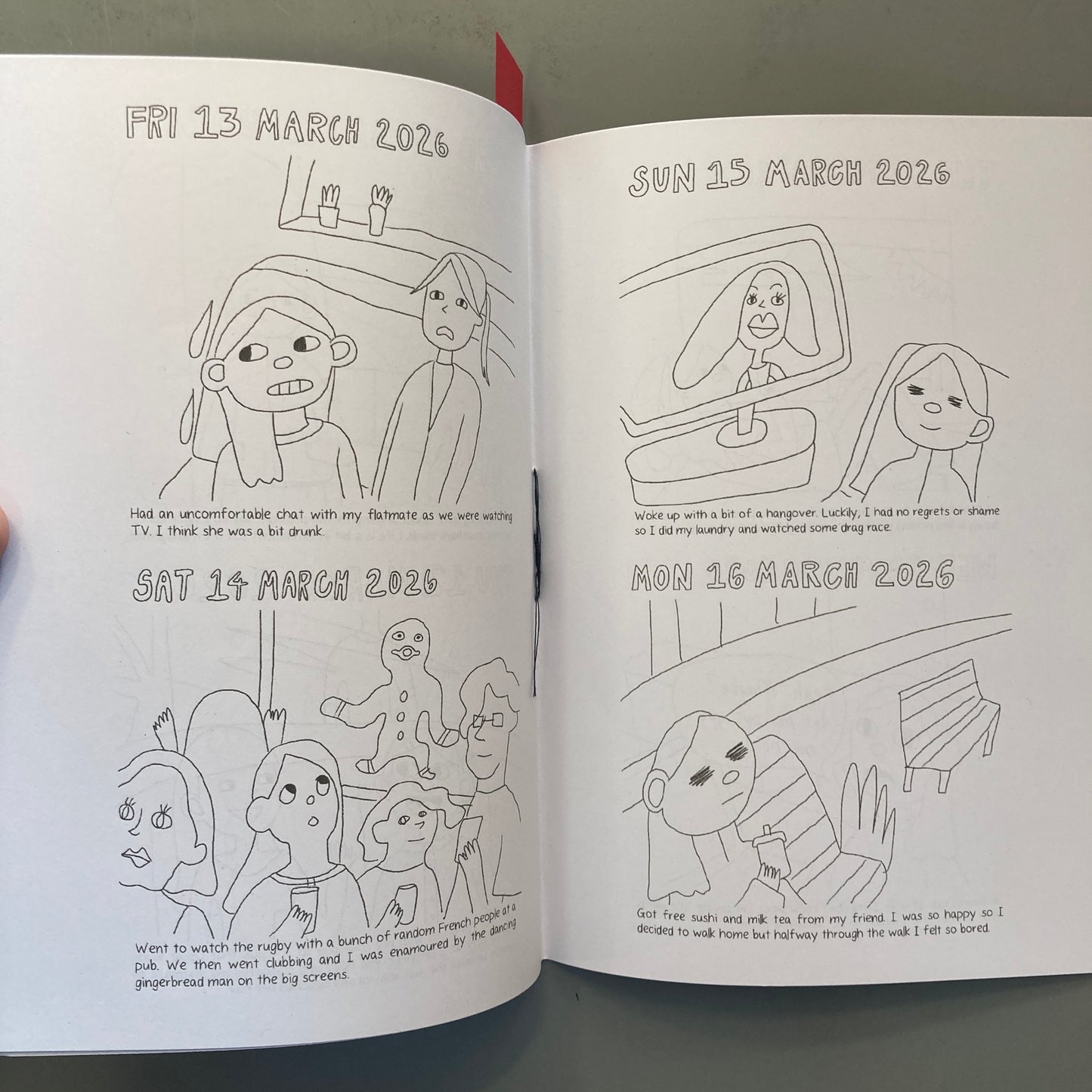 March 2026 Diary Comic
