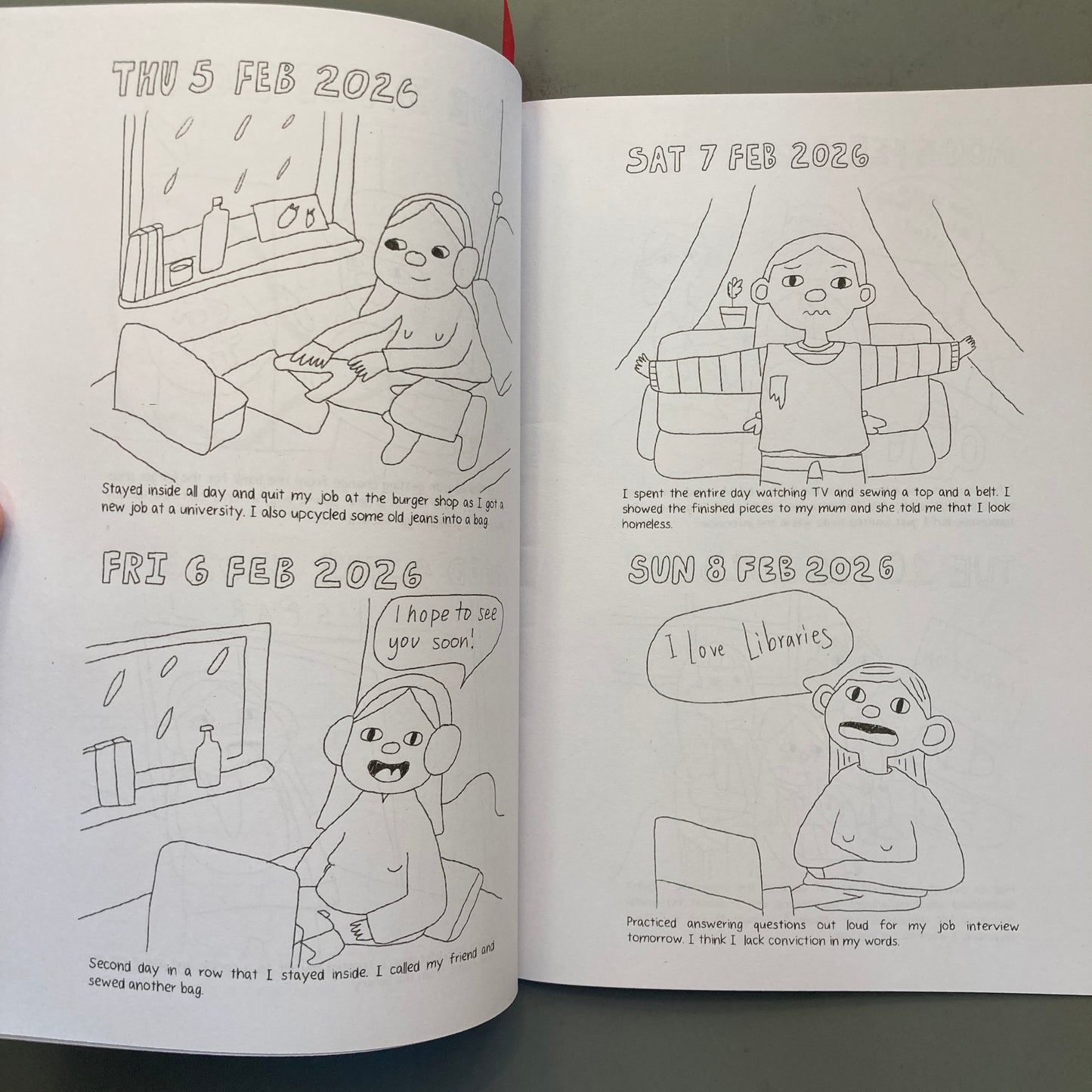 February 2026 Diary Comic