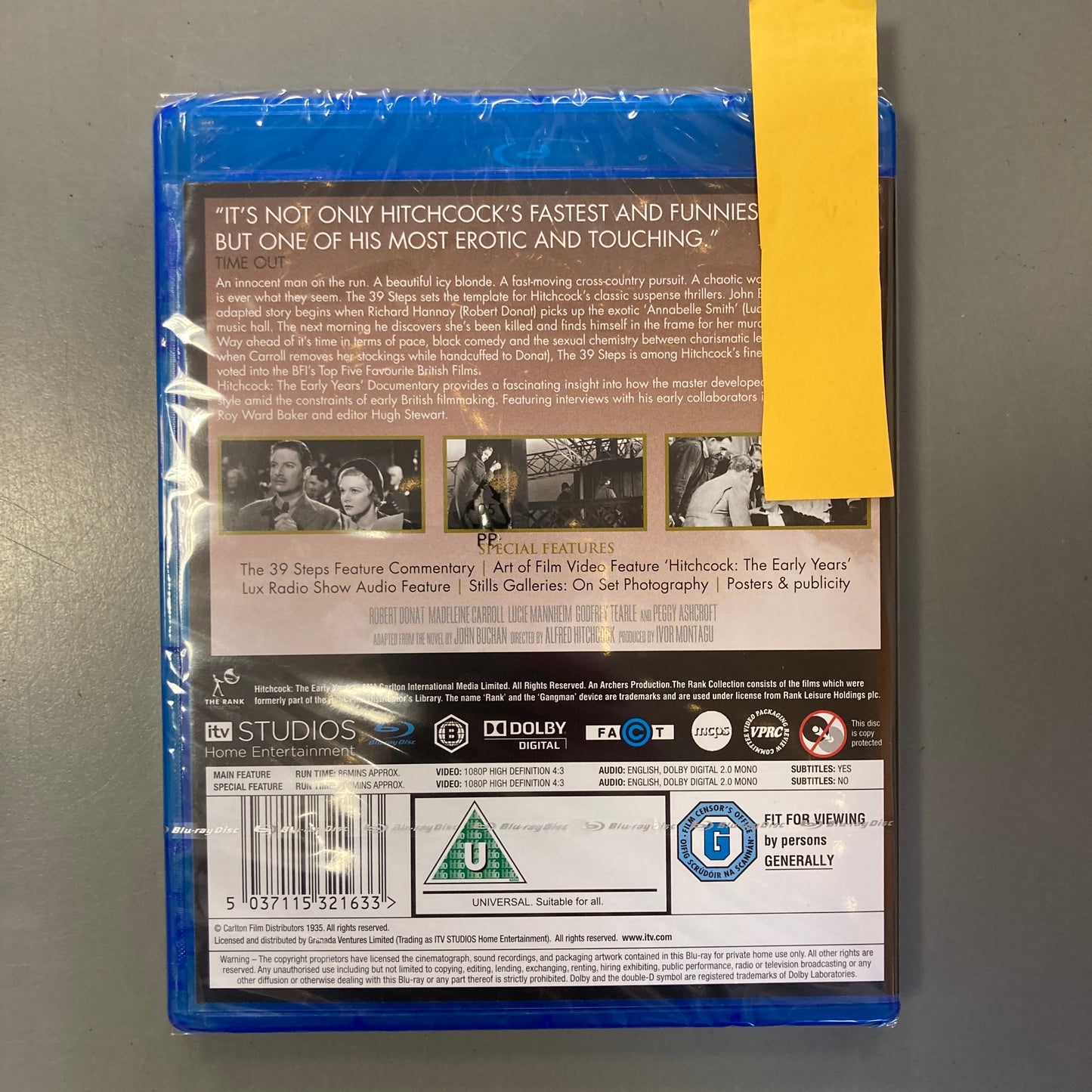 The 39 Steps (Blu-ray)