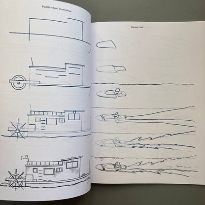 Draw 50 Boats, Ships, Trucks, and Trains