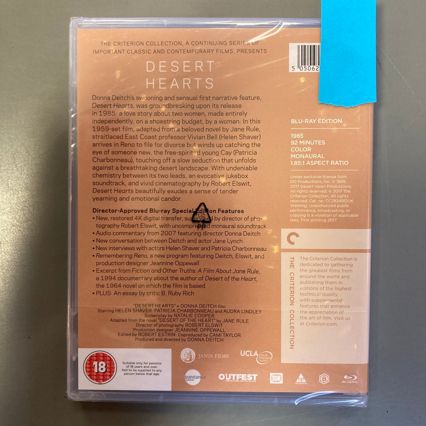 Desert Hearts (Blu-ray)