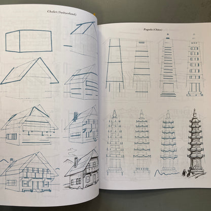 Draw 50 Buildings and Other Structures