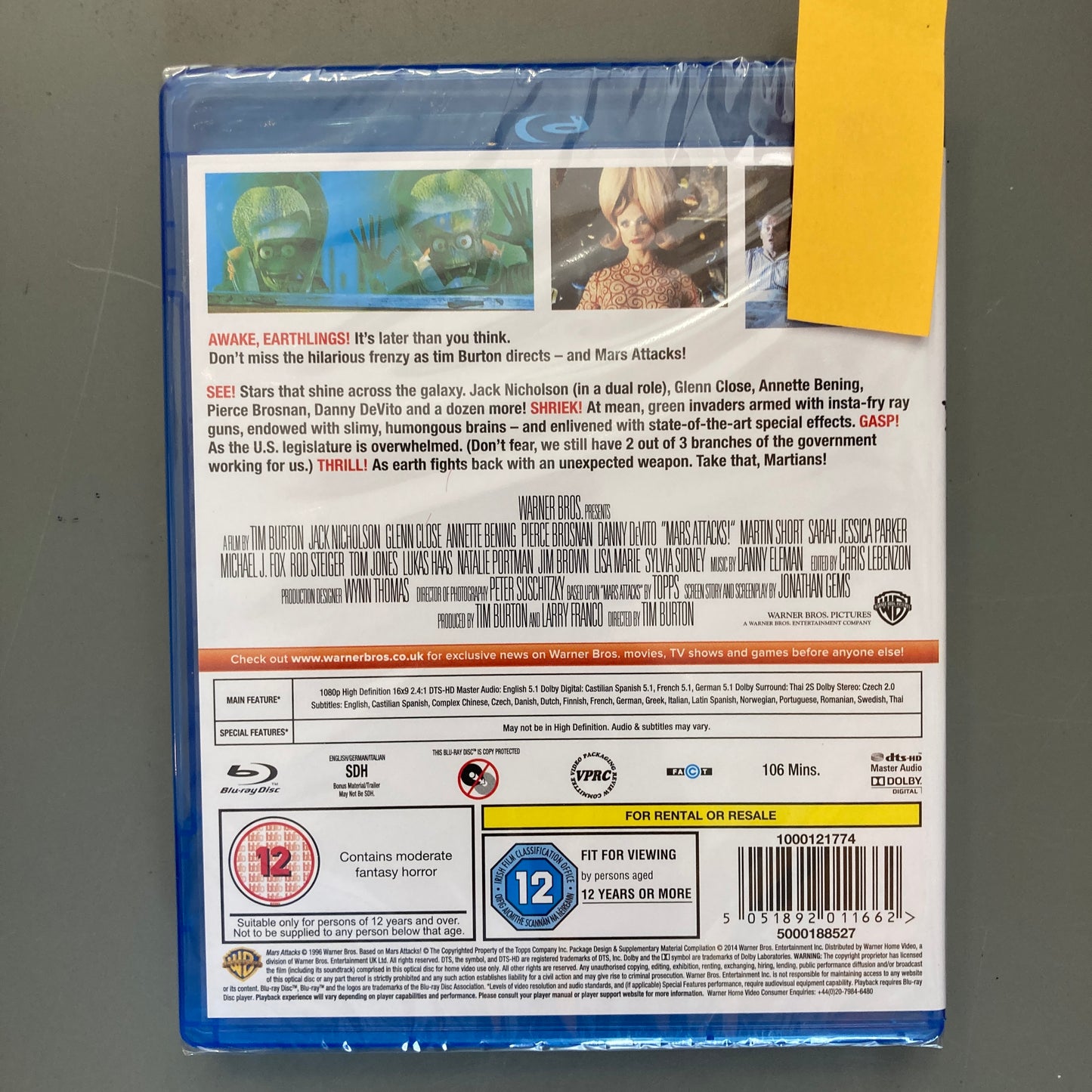 Mars Attacks! (Blu-ray)