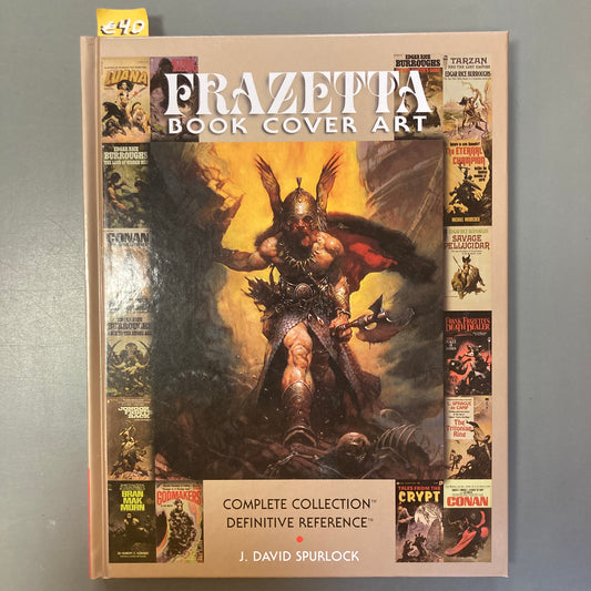 Frazetta Book Cover Art