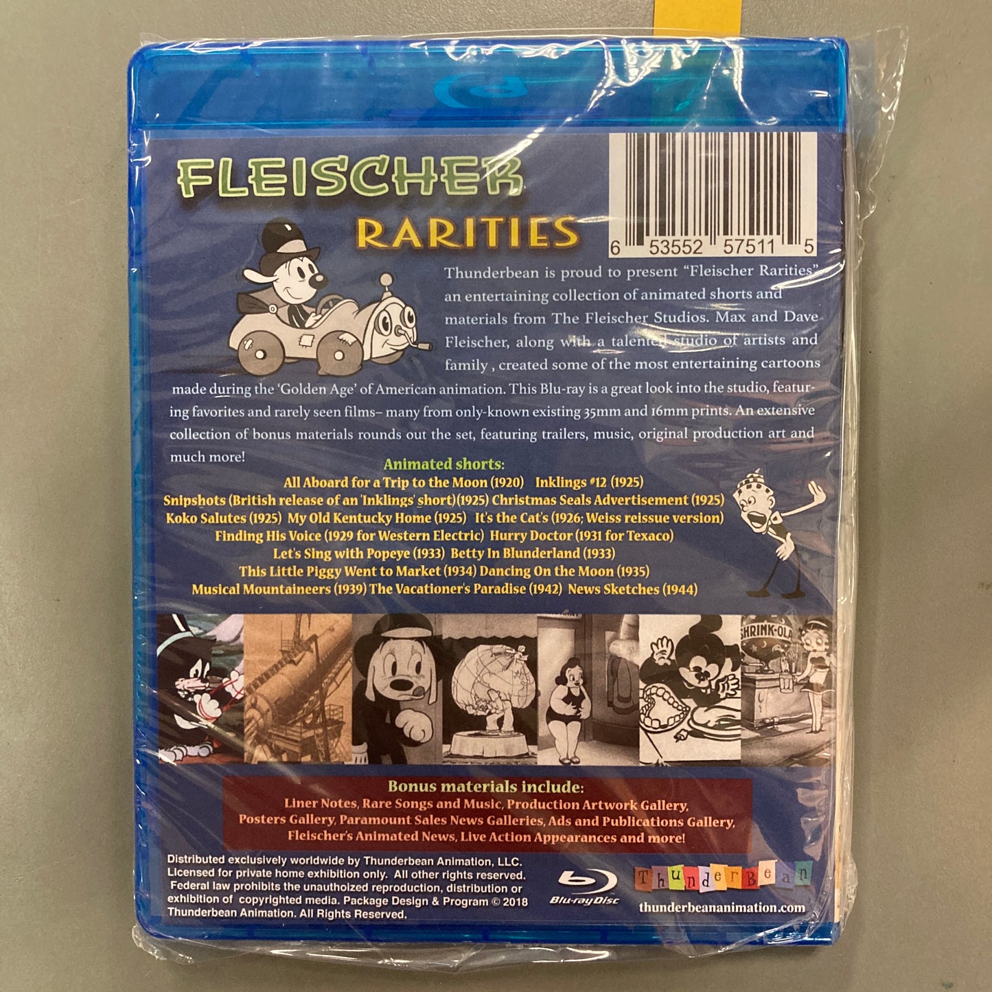 Fleischer Rarities (Blu-ray)