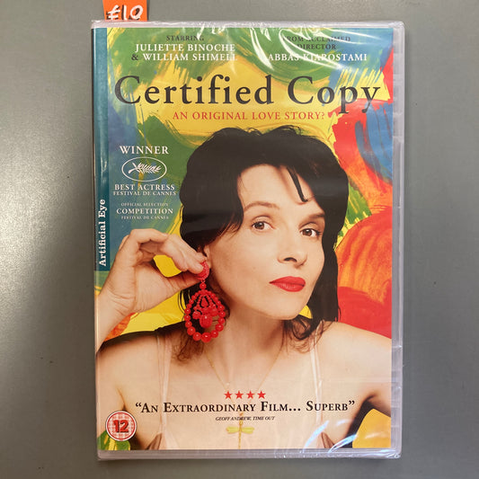 Certified Copy (DVD)