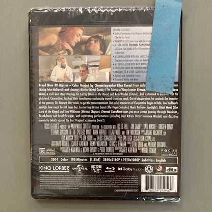 Eternal Sunshine of the Spotless Mind (4k + Blu-ray)