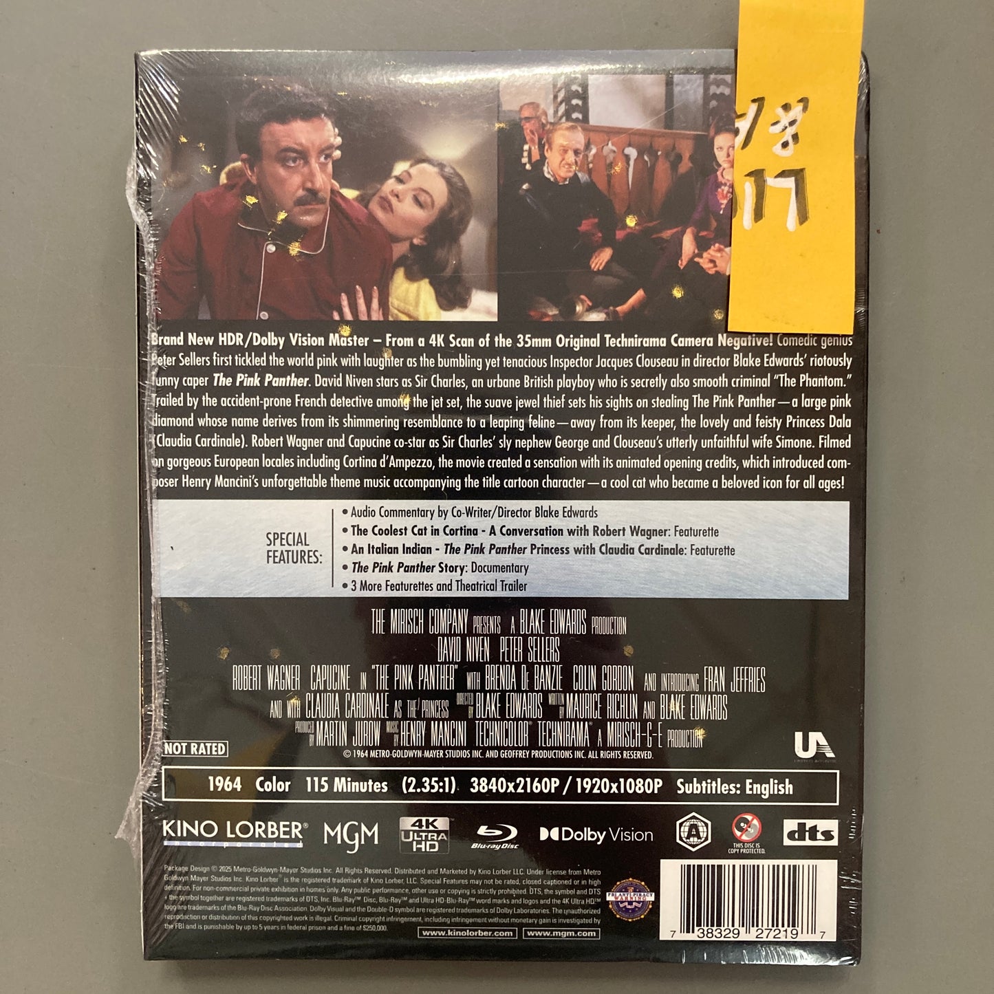The Pink Panther (4k + Blu-ray)
