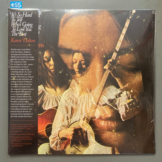It's So Hard To Tell Who's Going To Love You The Best (Vinyl)
