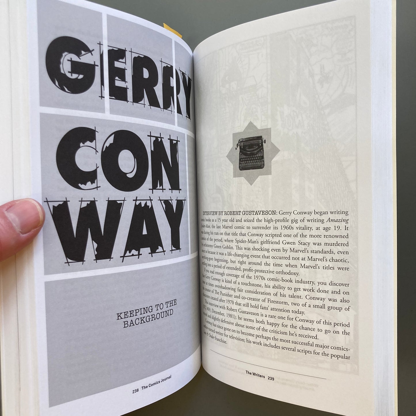 The Comics Journal Library: The Writers