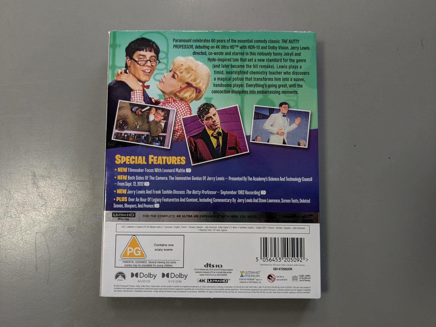 The Nutty Professor (4K UHD + Blu-ray)