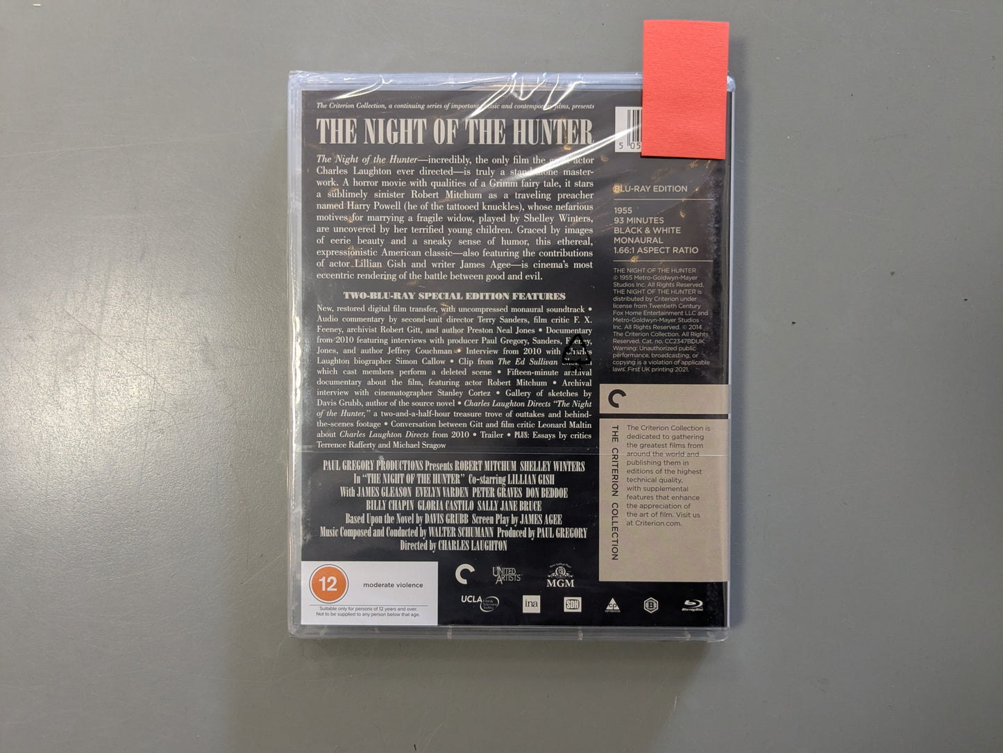 The Night Of The Hunter (Special Edition Blu-ray)