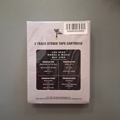 Words & Music, May 1965 8-Track Tape Edition - Lou Reed