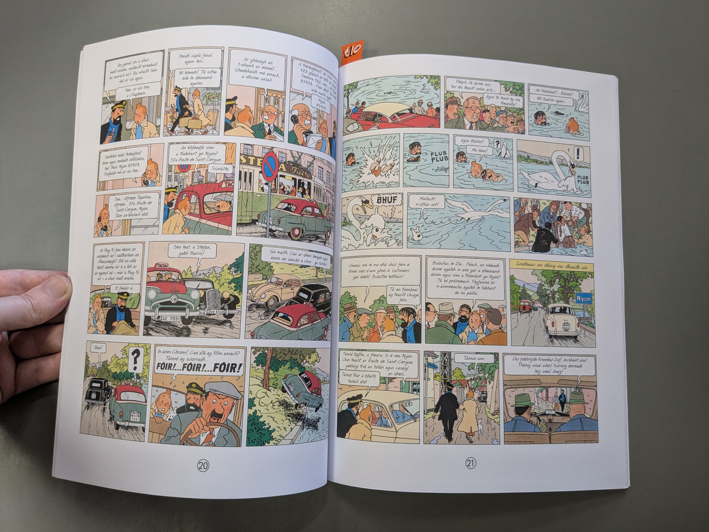 Eachtraí Tintin: An Piocardach I Bponc